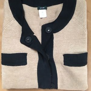 JCREW Snap Merino Wool Cardigan